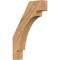 Ekena Millwork 3 1/2"W x 16"D x 24"H Merced Smooth Knee Brace, Western Red Cedar BRC04X16X24MRC00SWR - alternate 1